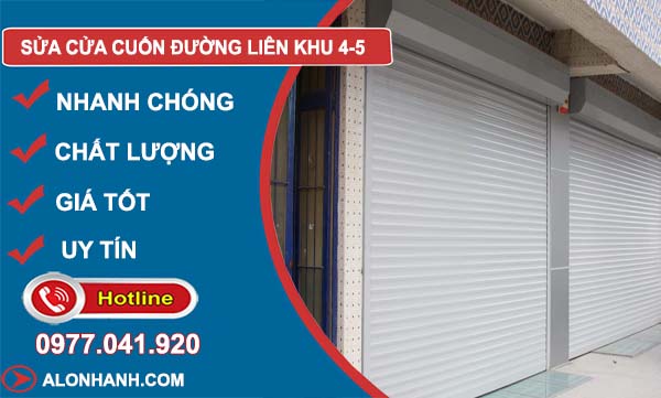 thợ sửa cửa cuốn đường liên khu 4-5