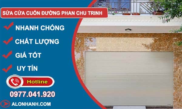thợ sửa cửa cuốn đường phan chu trinh