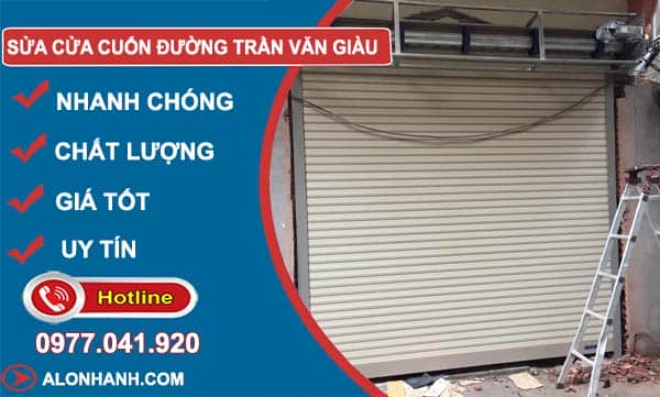thợ Sửa Cửa Cuốn Đường Trần Văn Giàu