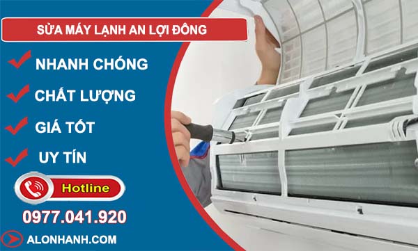 dịch vụ sửa máy lạnh an lợi đông