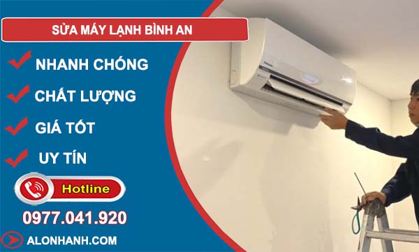 dịch vụ sửa máy lạnh bình an