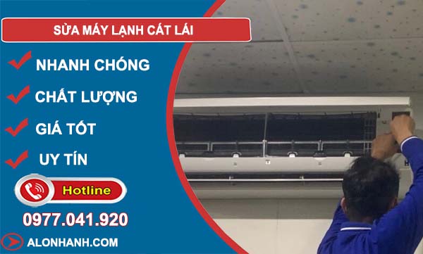 dịch vụ sửa máy lạnh cát lái