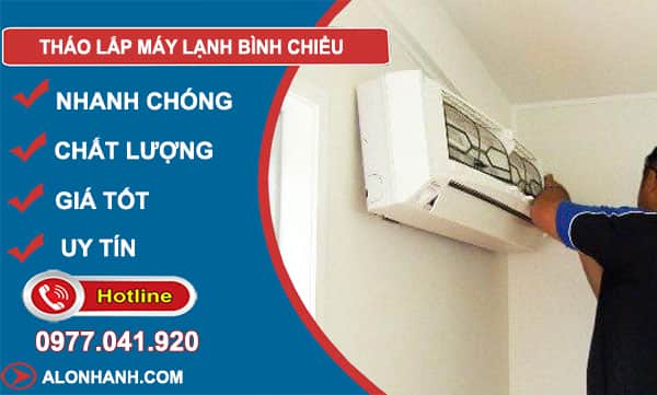 dịch vụ tháo lắp máy lạnh bình chiểu