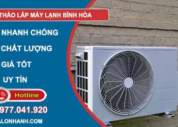 dịch vụ tháo lắp máy lạnh bình hoà