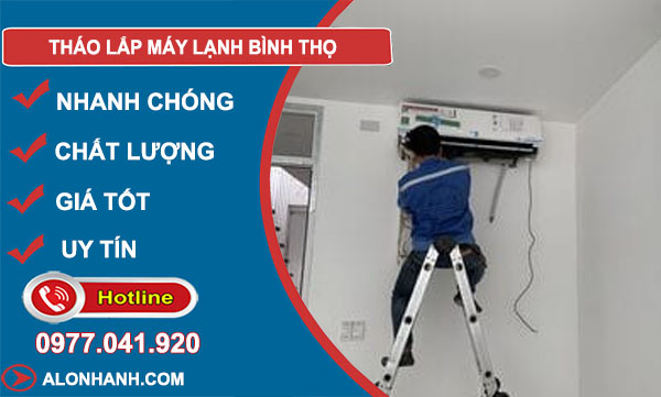 dịch vụ tháo lắp máy lạnh bình thọ