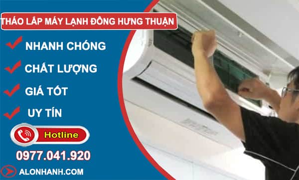 dịch vụ tháo lắp máy lạnh đông hưng thuận