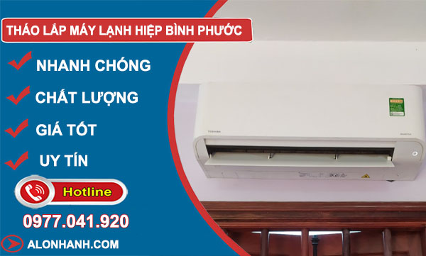 dịch vụ tháo lắp máy lạnh hiệp bình phước