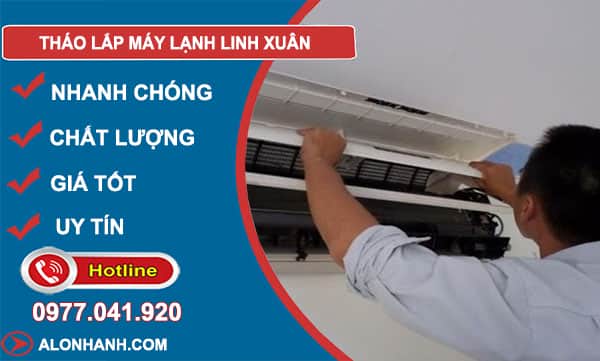 dịch vụ tháo lắp máy lạnh linh xuân
