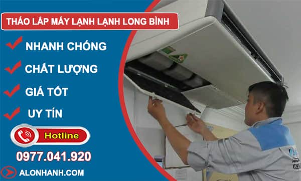 dịch vụ tháo lắp máy lạnh long bình