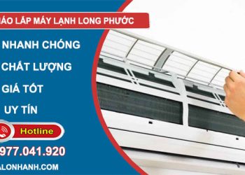dịch vụ tháo lắp máy lạnh long phước