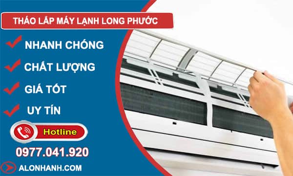 dịch vụ tháo lắp máy lạnh long phước