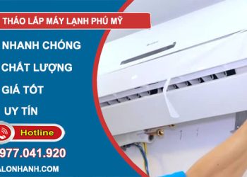 dịch vụ tháo lắp máy lạnh phú mỹ