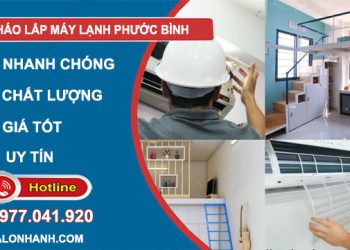 dịch vụ tháo lắp máy lạnh phước bình