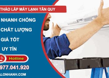 dịch vụ tháo lắp máy lạnh tân quy