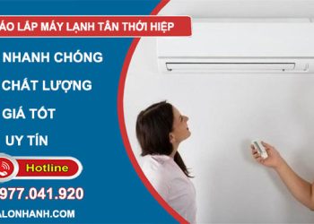dịch vụ tháo lắp máy lạnh tân thới hiệp