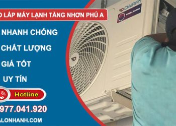 dịch vụ tháo lắp máy lạnh tăng nhơn phú a