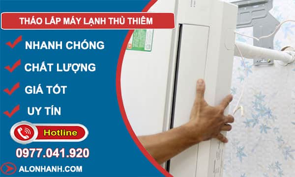 dịch vụ tháo lắp máy lạnh thủ thiêm