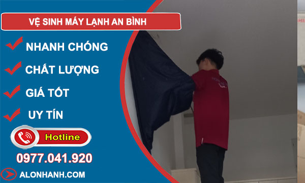 dịch vụ vệ sinh máy lạnh an bình