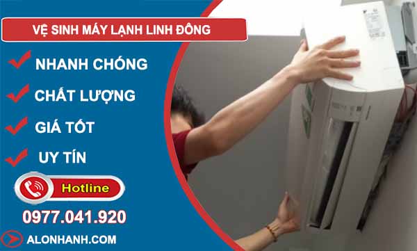 dịch vụ vệ sinh máy lạnh linh đông