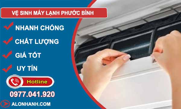 dịch vụ vệ sinh máy lạnh phước bình