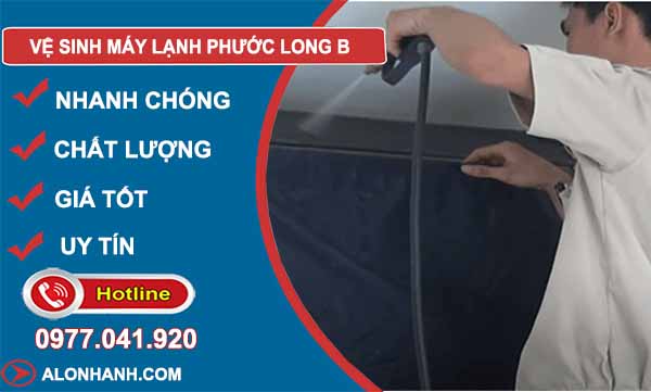 dịch vụ vệ sinh máy lạnh phước long b