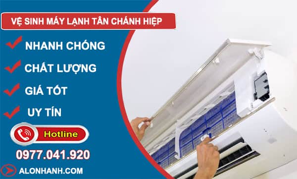 dịch vụ vệ sinh máy lạnh tân chánh hiệp