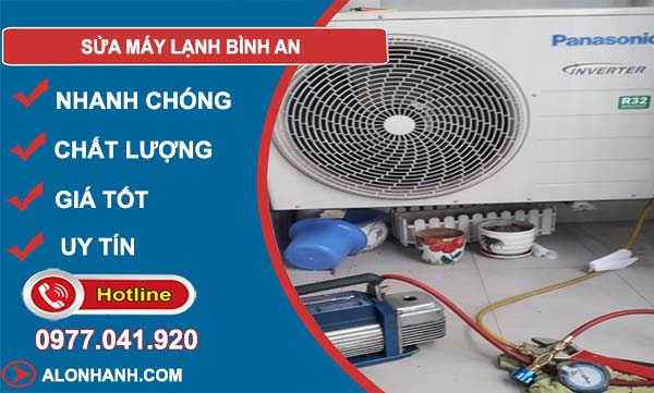 sửa máy lạnh bình an