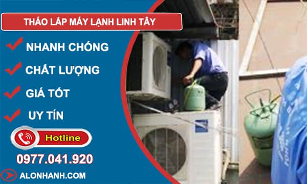 tháo lắp điều hoà linh tây