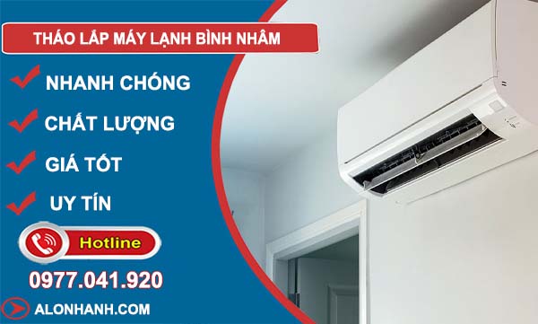 tháo lắp máy lạnh bình nhâm