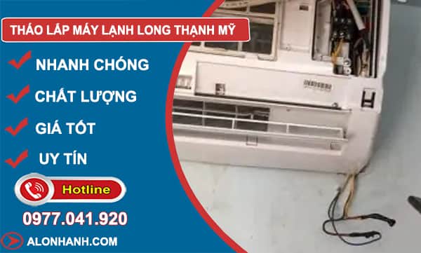 tháo lắp máy lạnh long thạnh mỹ