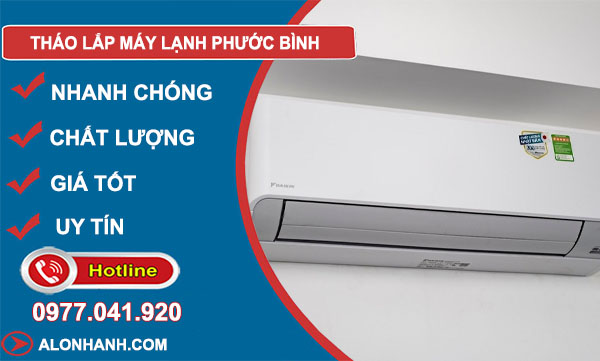 tháo lắp máy lạnh phước bình