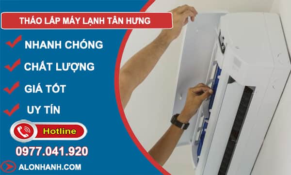 tháo lắp máy lạnh tân hưng