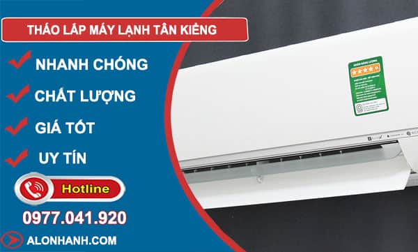 tháo lắp máy lạnh tân kiểng