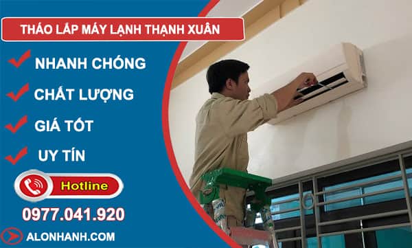 tháo lắp máy lạnh thạnh xuân