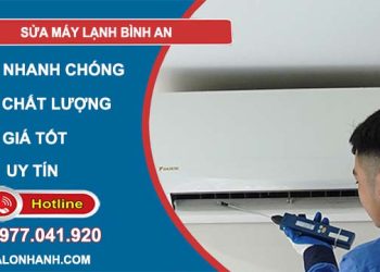 thợ sửa máy lạnh bình an
