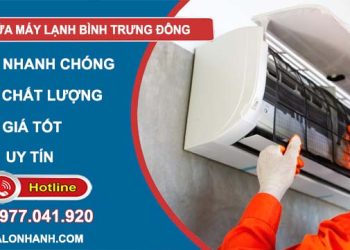 thợ sửa máy lạnh bình trưng đông