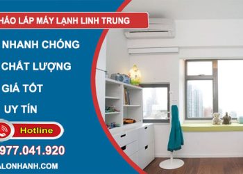 thợ tháo lắp máy lạnh linh trung