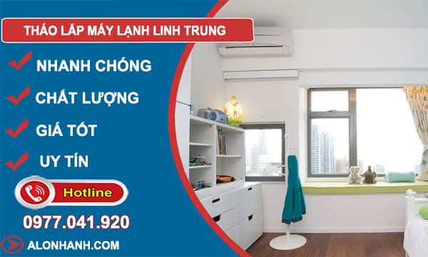 thợ tháo lắp máy lạnh linh trung