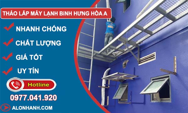 thợ tháo lắp máy lạnh bình hưng hoà a