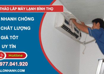 thợ tháo lắp máy lạnh bình thọ