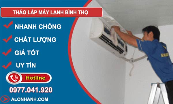 thợ tháo lắp máy lạnh bình thọ