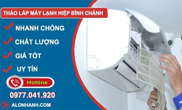 thợ tháo lắp máy lạnh hiệp bình chánh