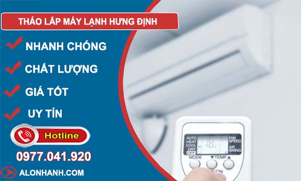 thợ tháo lắp máy lạnh hưng định