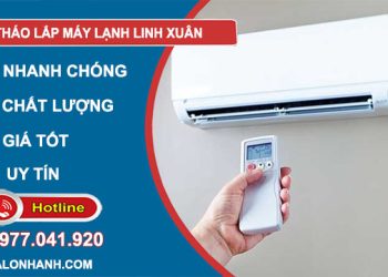 thợ tháo lắp máy lạnh linh xuân