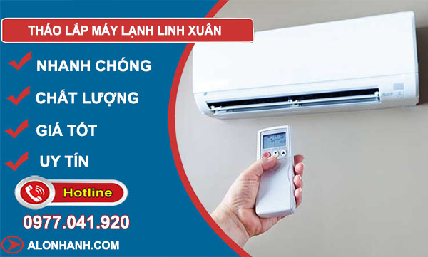 thợ tháo lắp máy lạnh linh xuân