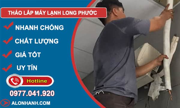 thợ tháo lắp máy lạnh long phước
