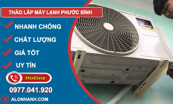 thợ tháo lắp máy lạnh phước bình