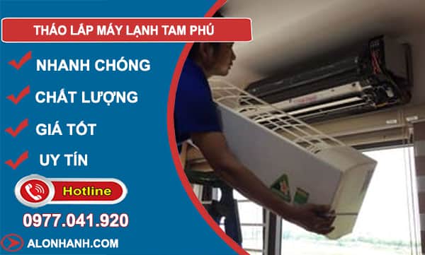 thợ tháo lắp máy lạnh tam phú