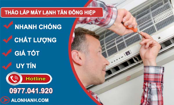 thợ tháo lắp máy lạnh tân đông hiệp