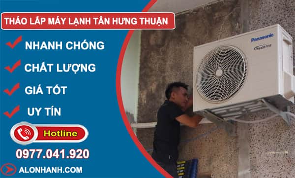 thợ tháo lắp máy lạnh tân hưng thuận
